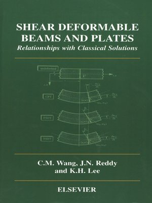 cover image of Shear Deformable Beams and Plates